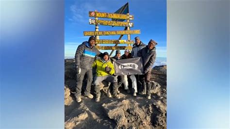 Miami-Dade college student and father climb Mt. Kilimanjaro in Tanzania